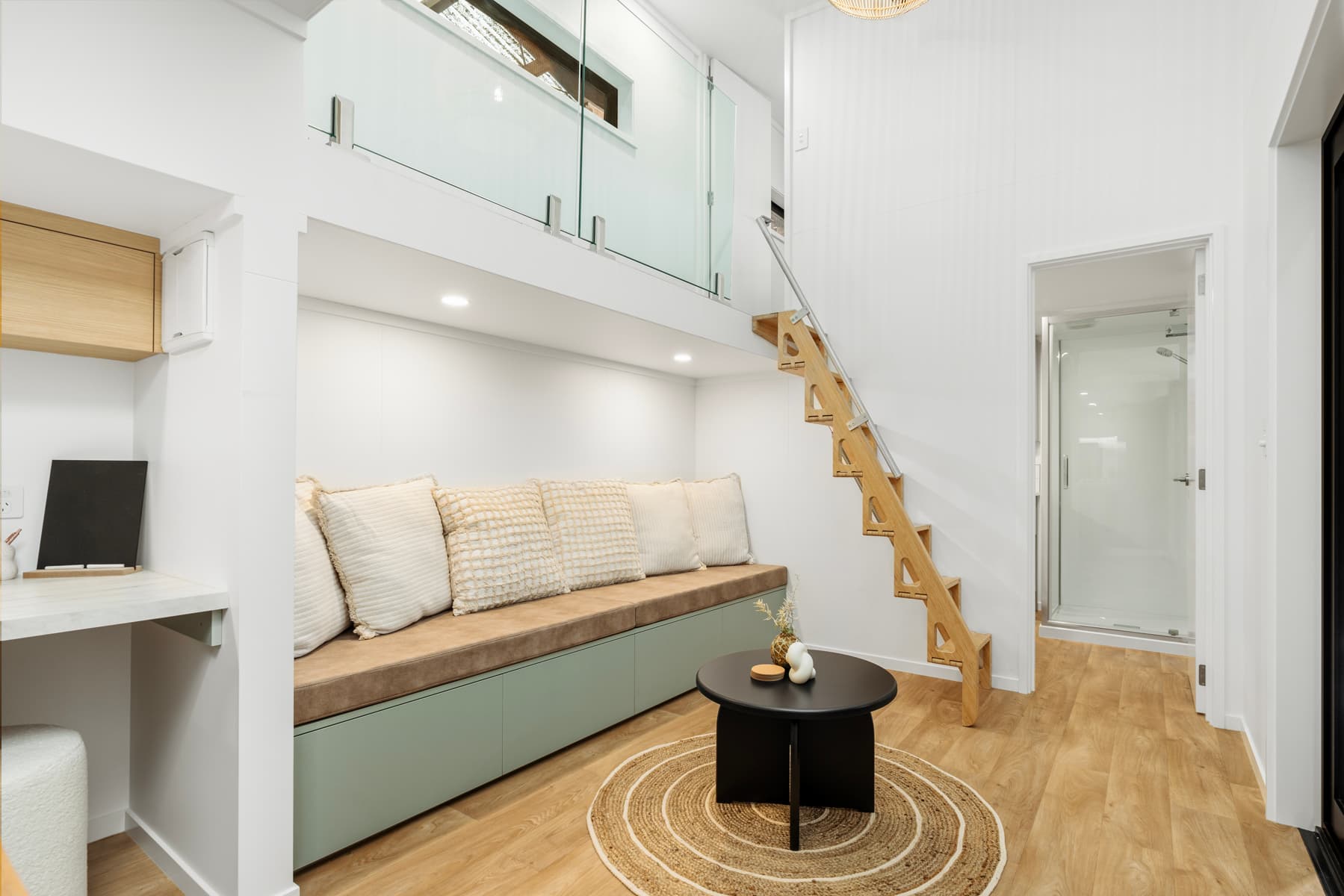 Tiny home interior view 1